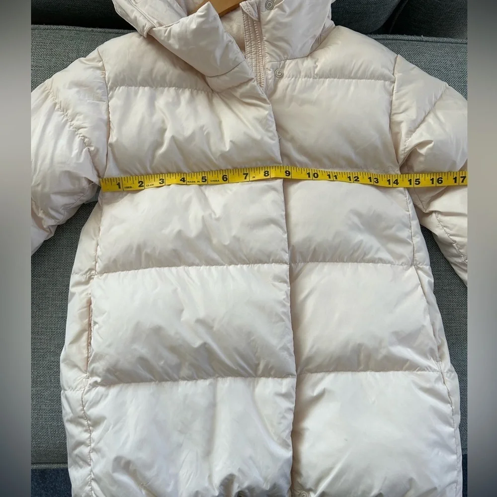 Uniqlo Kids Off-White Puffer Jacket